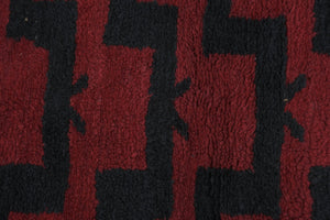 Vintage Turkish Tulu Rug 3'9'' x 6'2''