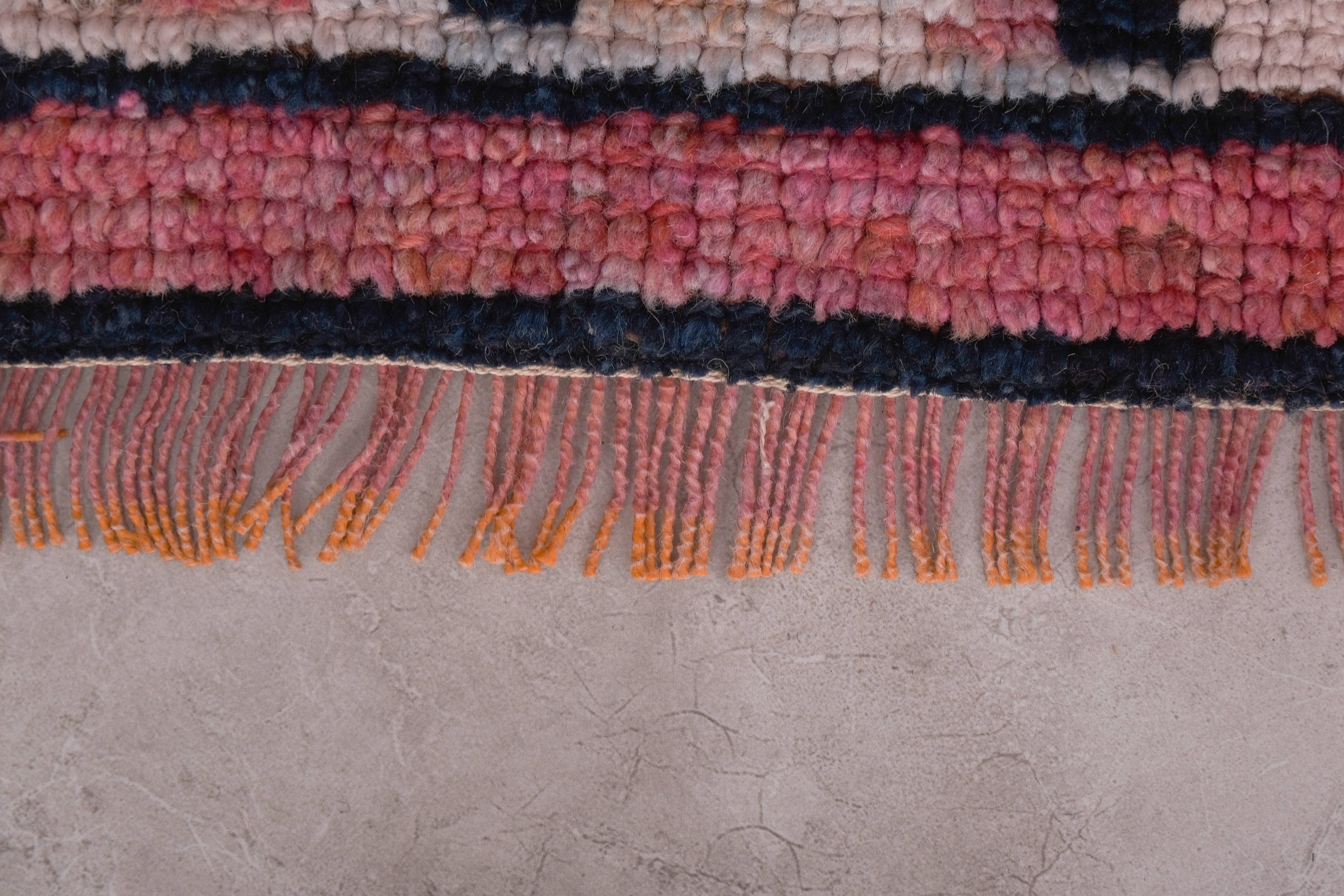 Vintage Turkish Runner Rug 3'2'' x 10'