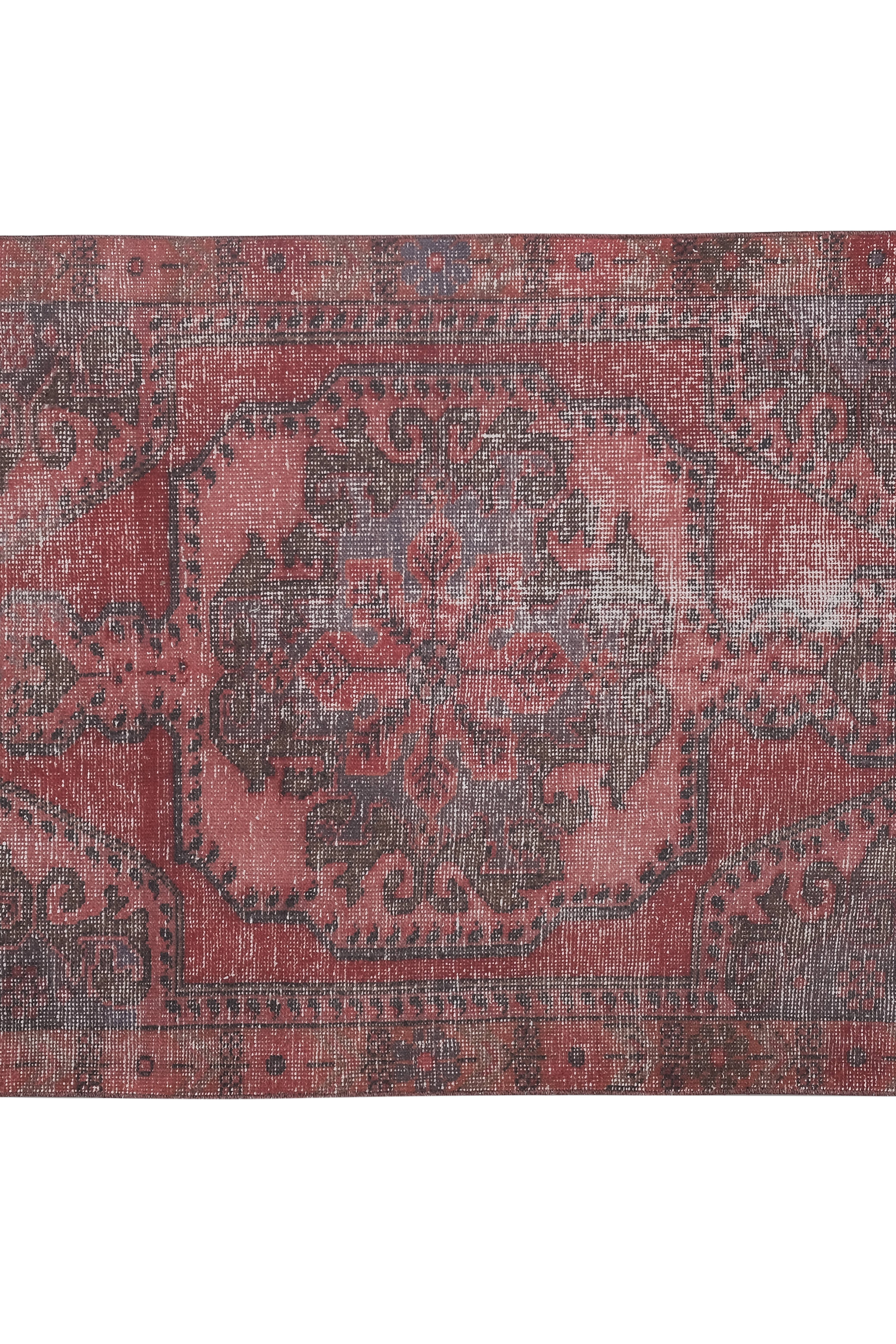 Vintage Turkish Rug 4'1'' x 6'7''
