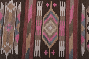 Vintage Turkish Kilim Runner 2'6'' x 20'6''