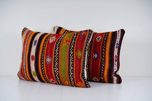 Kilim Pillow Cover Set of 2 | 18'' x 24''