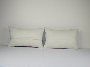 Rug Pillow Cover Set of 2 | 10'' x 22''