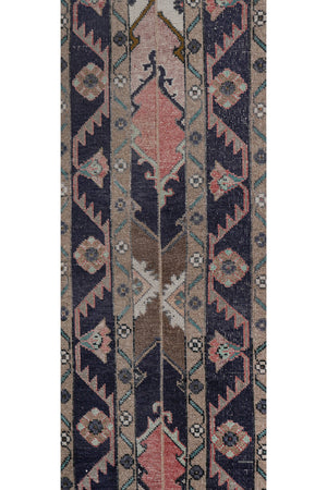 Vintage Turkish Runner Rug 1'8'' x 22'3''