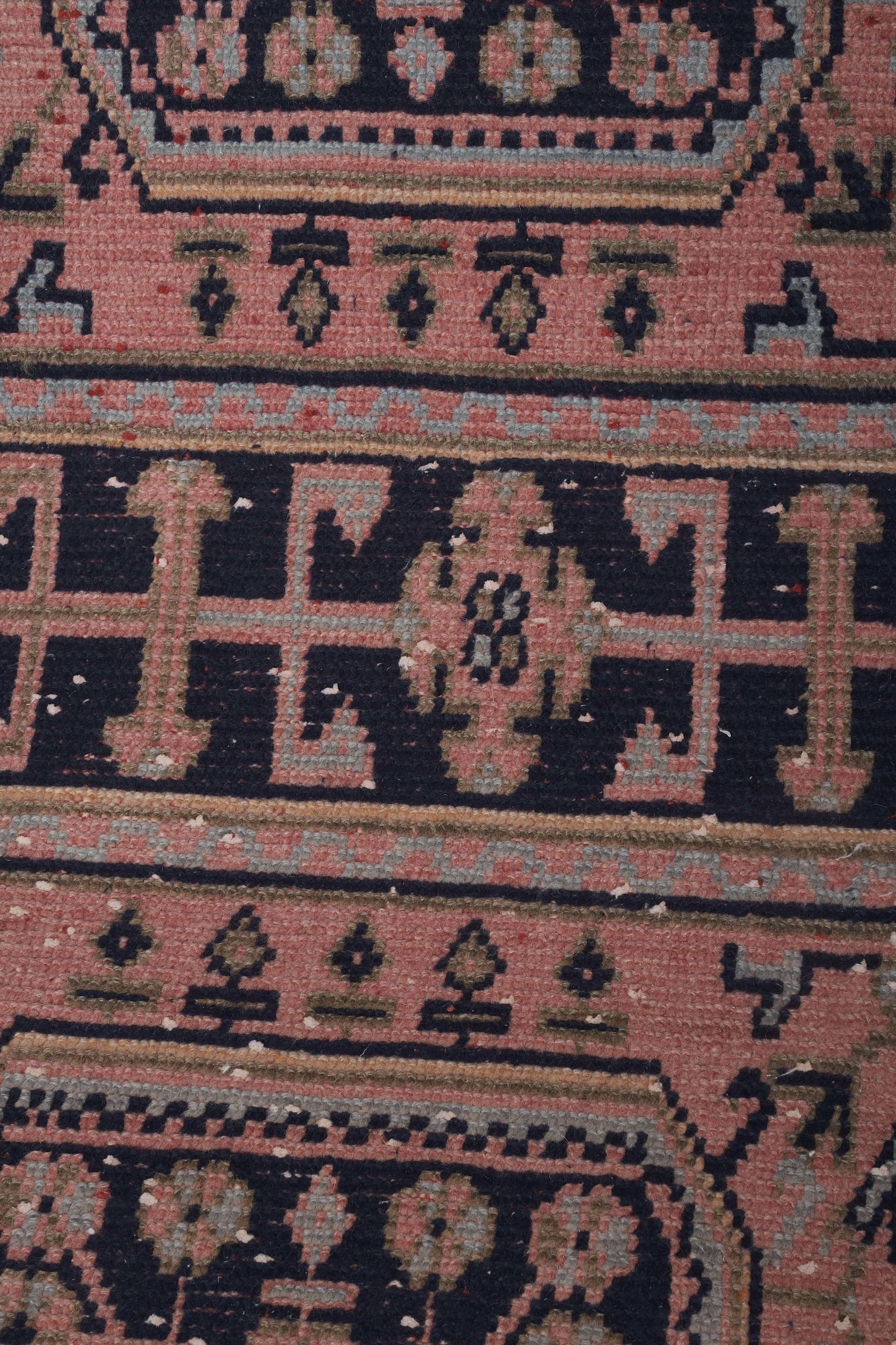 Vintage Turkish Runner Rug 2'6'' x 21'2''