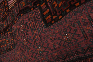 Vintage Turkish Anatolian Rug 3'5'' x 9'1''
