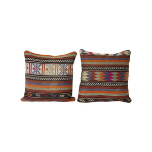Kilim Pillow Cover Set of 2 | 20'' x 20''
