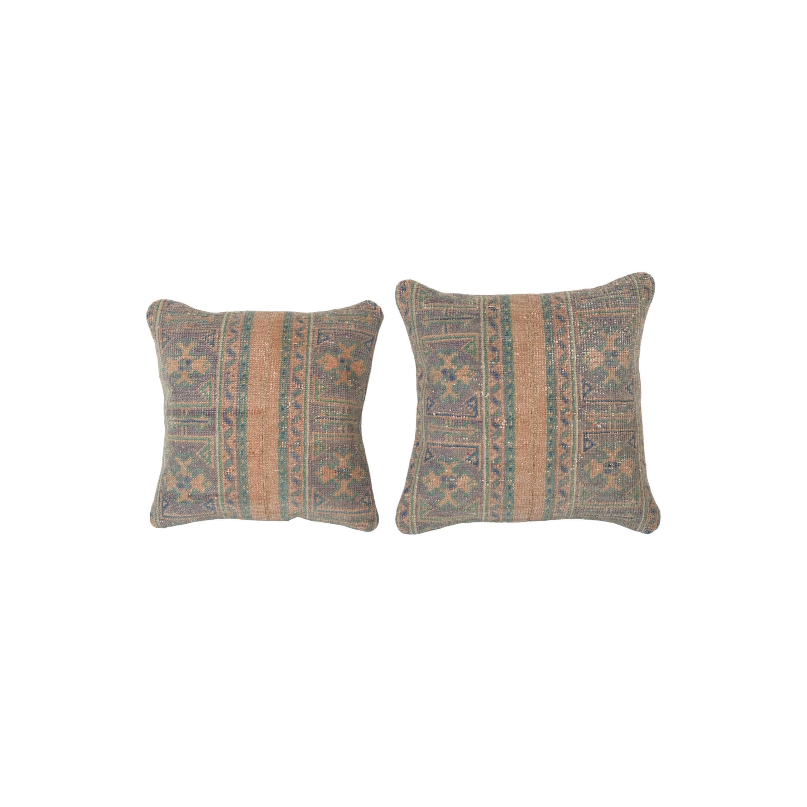 Rug Pillow Cover Set of 2 | 18'' x 18''