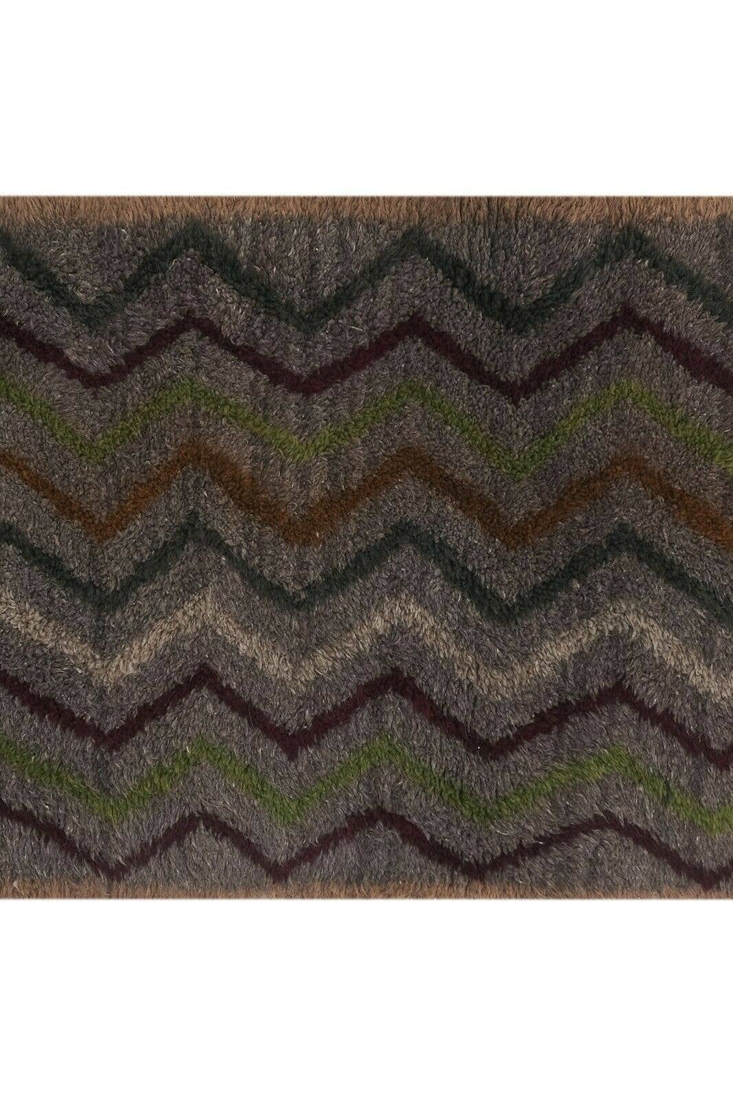 Vintage Turkish Tulu Rug 2'10'' x 7'