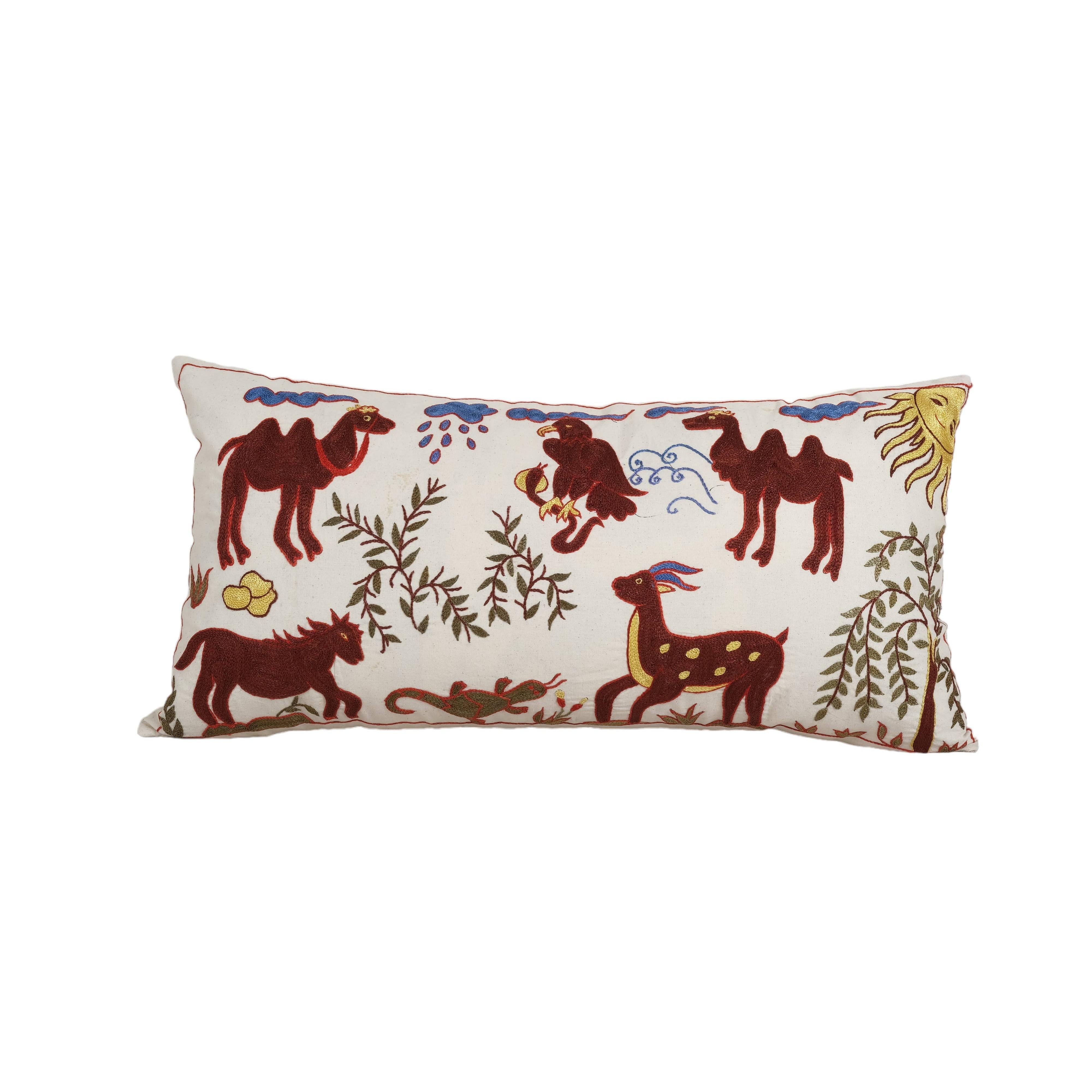 Suzani Bedding Pillow Cover | 18'' x 34''
