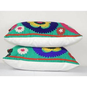 Suzani Pillow Cover Set of 2 | 16'' x 24''