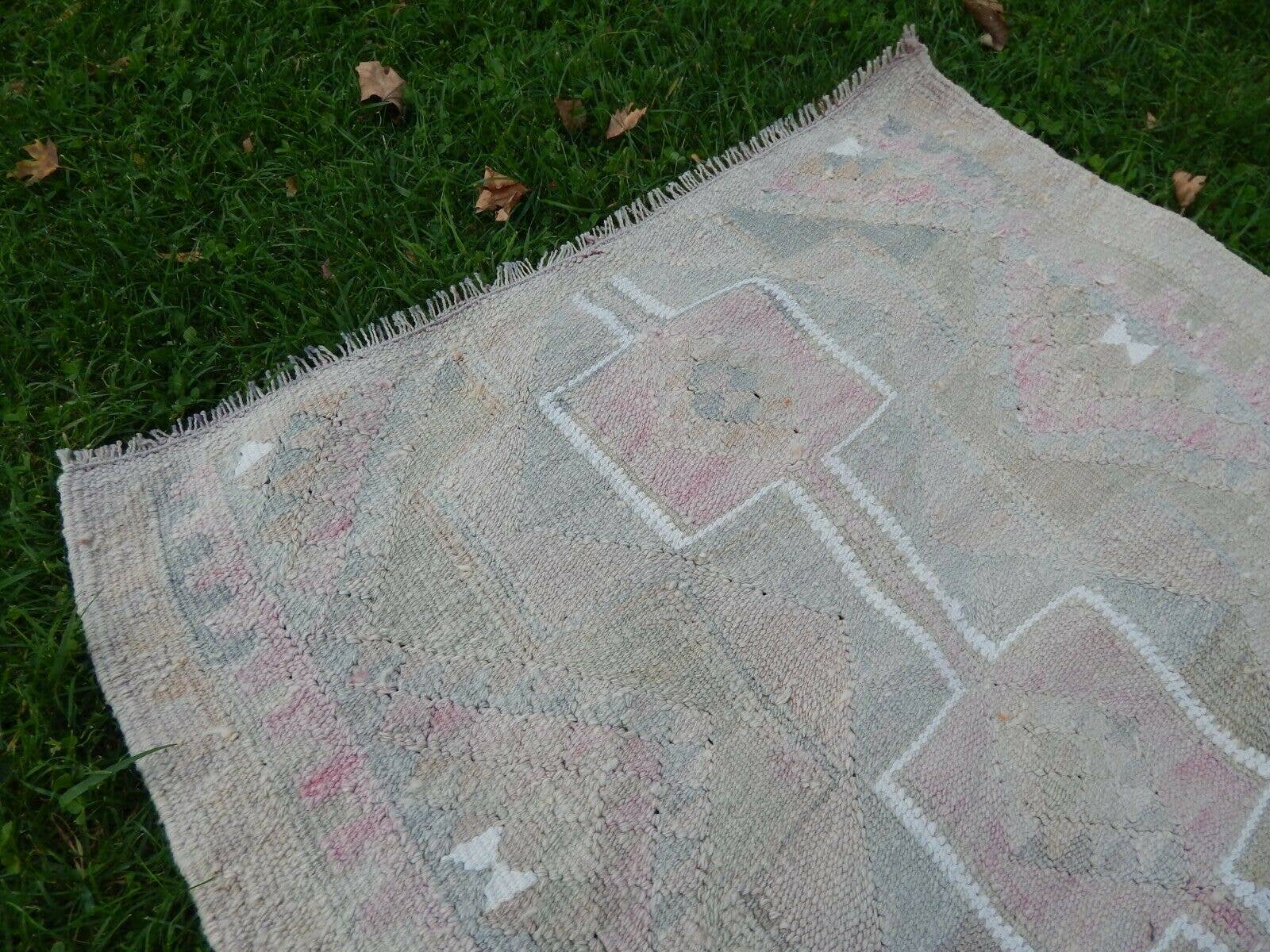 Vintage Herki Kilim Runner 2'11'' x 9'7''