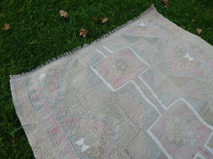 Vintage Herki Kilim Runner 2'11'' x 9'7''