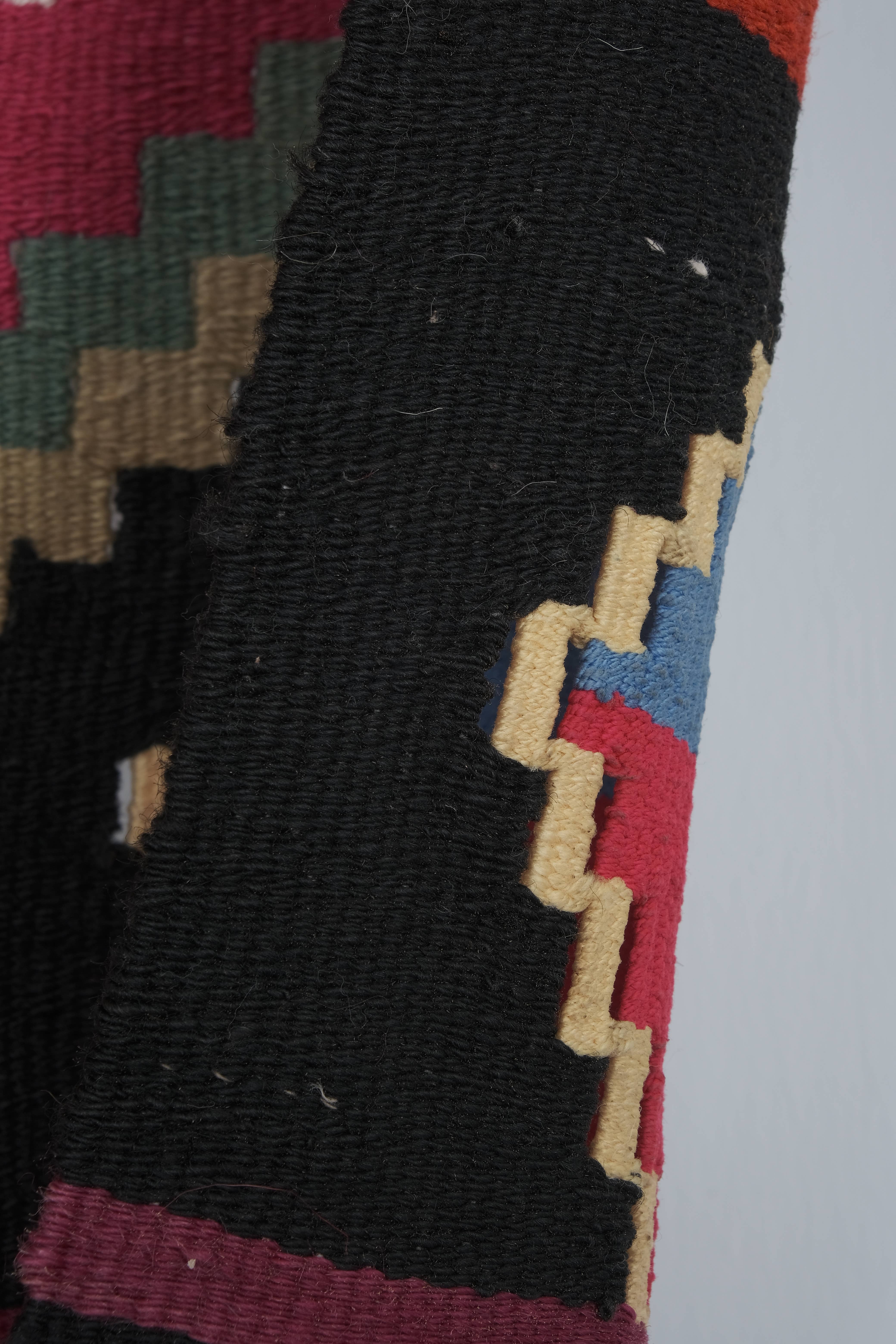 Vintage Turkish Anatolian Kilim Runner 2'9'' x 14'1''