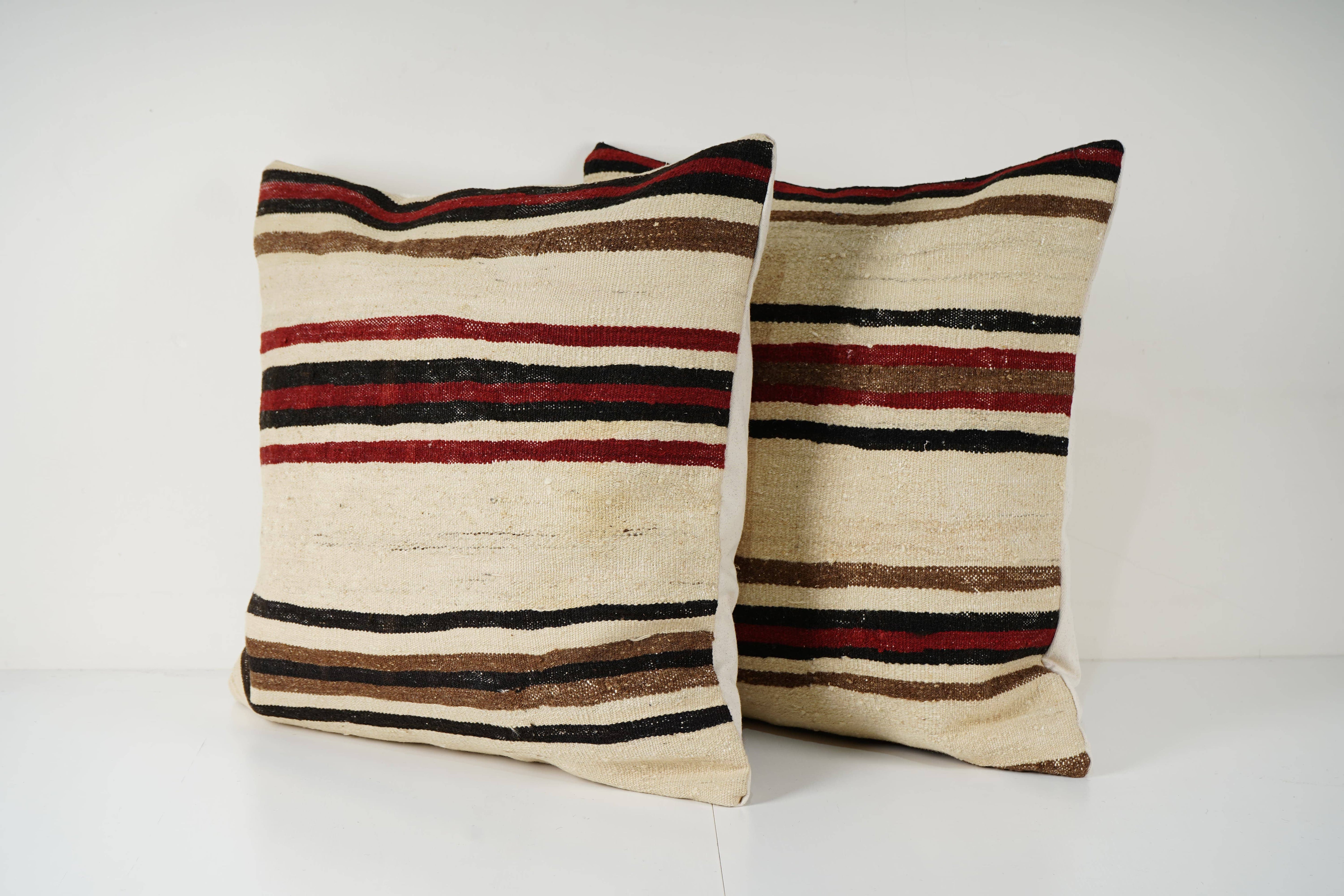 Kilim Pillow Cover Set of 2 | 24'' x 24''