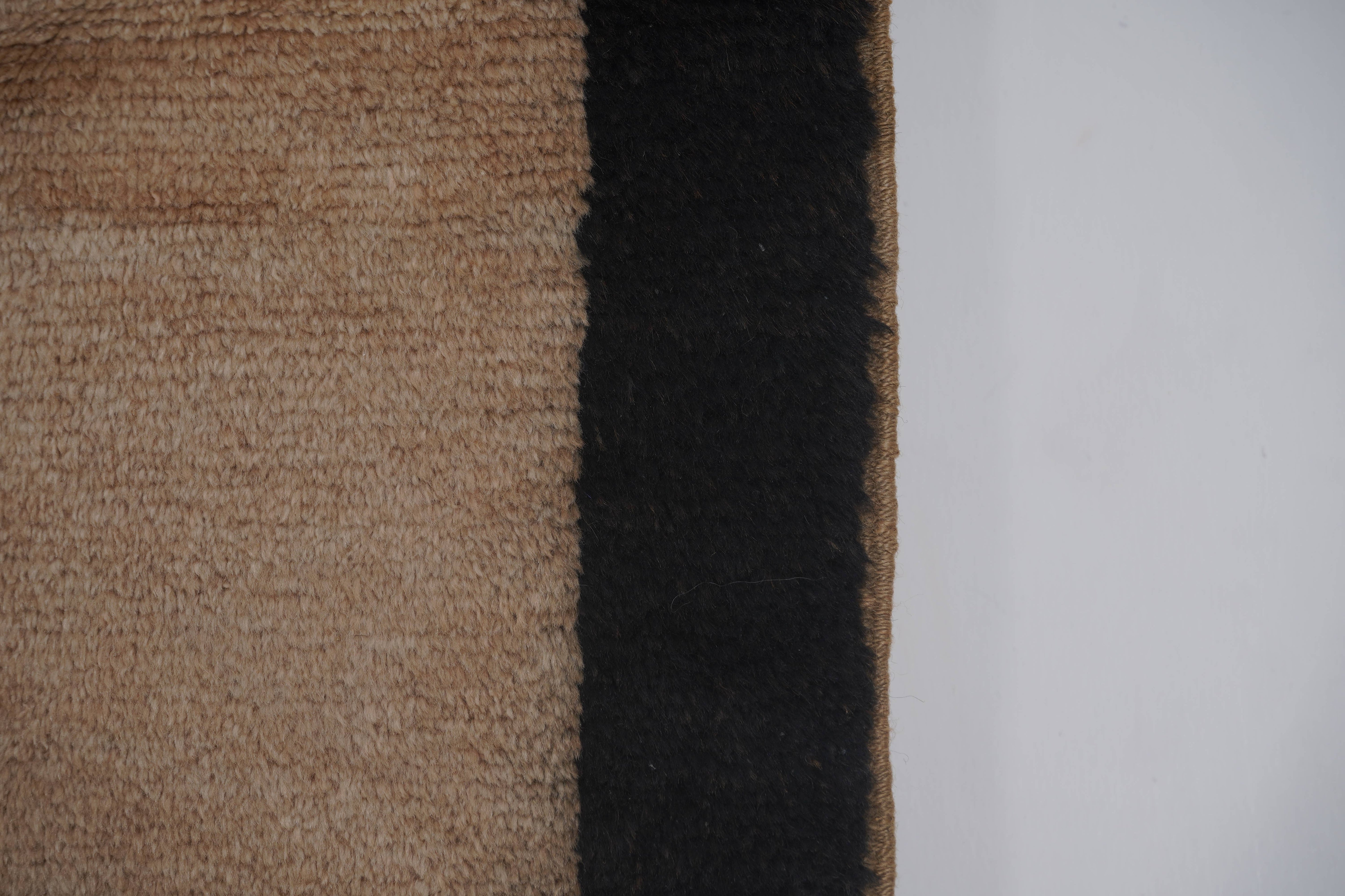 Vintage Turkish Shaggy Tulu Rug 30'' x 54''