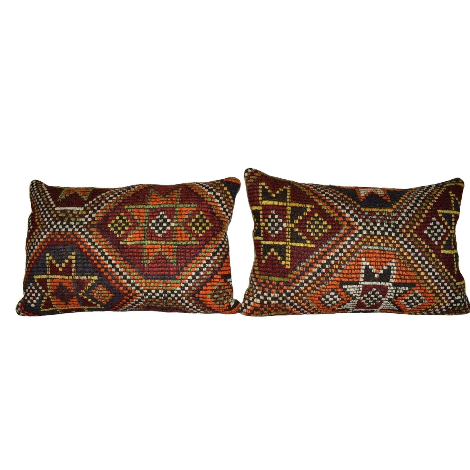 Kilim Pillow Cover Set of 2 | 16'' x 24''
