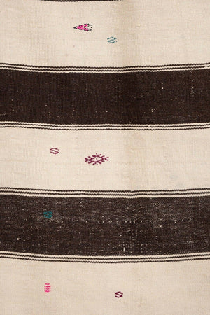 Vintage Turkish Kilim Rug 5'10'' x 11'4''