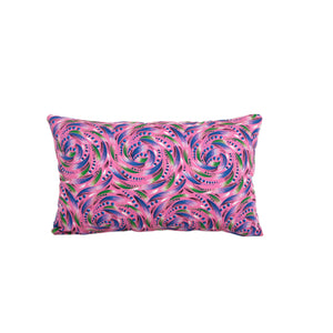 Uzbek Roller Printed Pillow Cover | 12'' x 20''