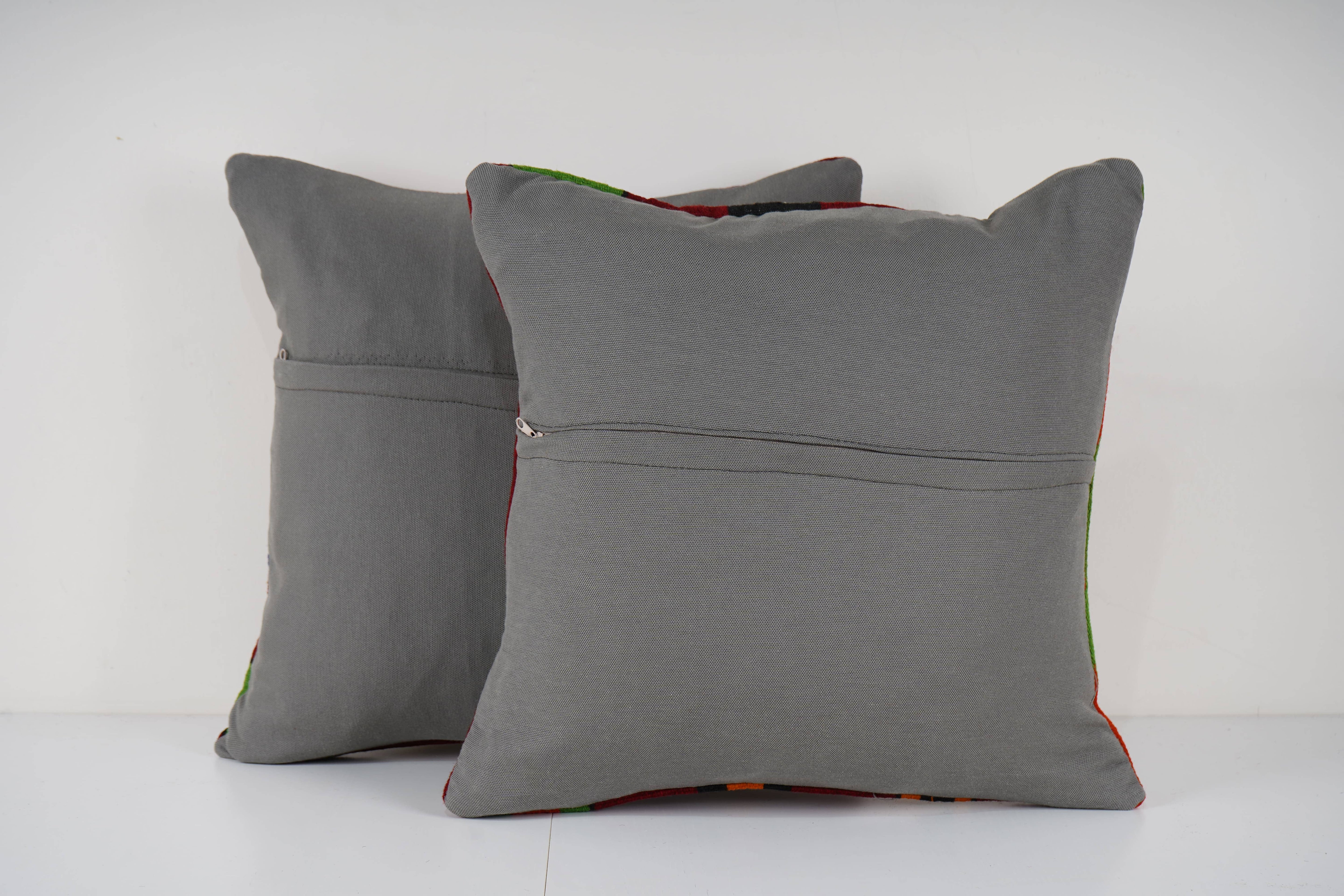 Kilim Pillow Cover Set of 2 | 20'' x 20''