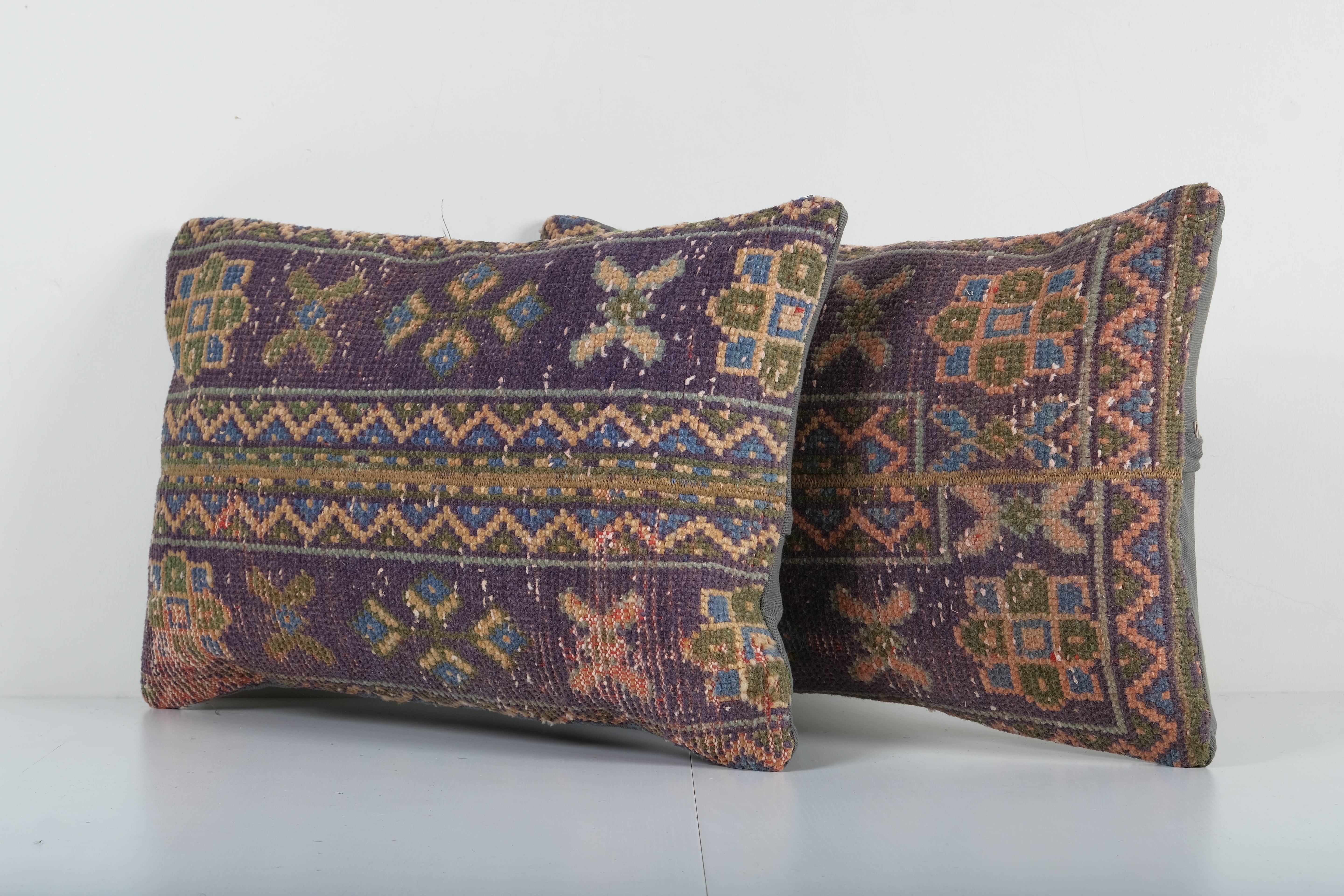 Rug Pillow Cover Set of 2 | 16'' x 24''