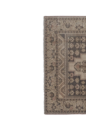 Vintage Turkish Konya Rug 7'7'' x 12'2''
