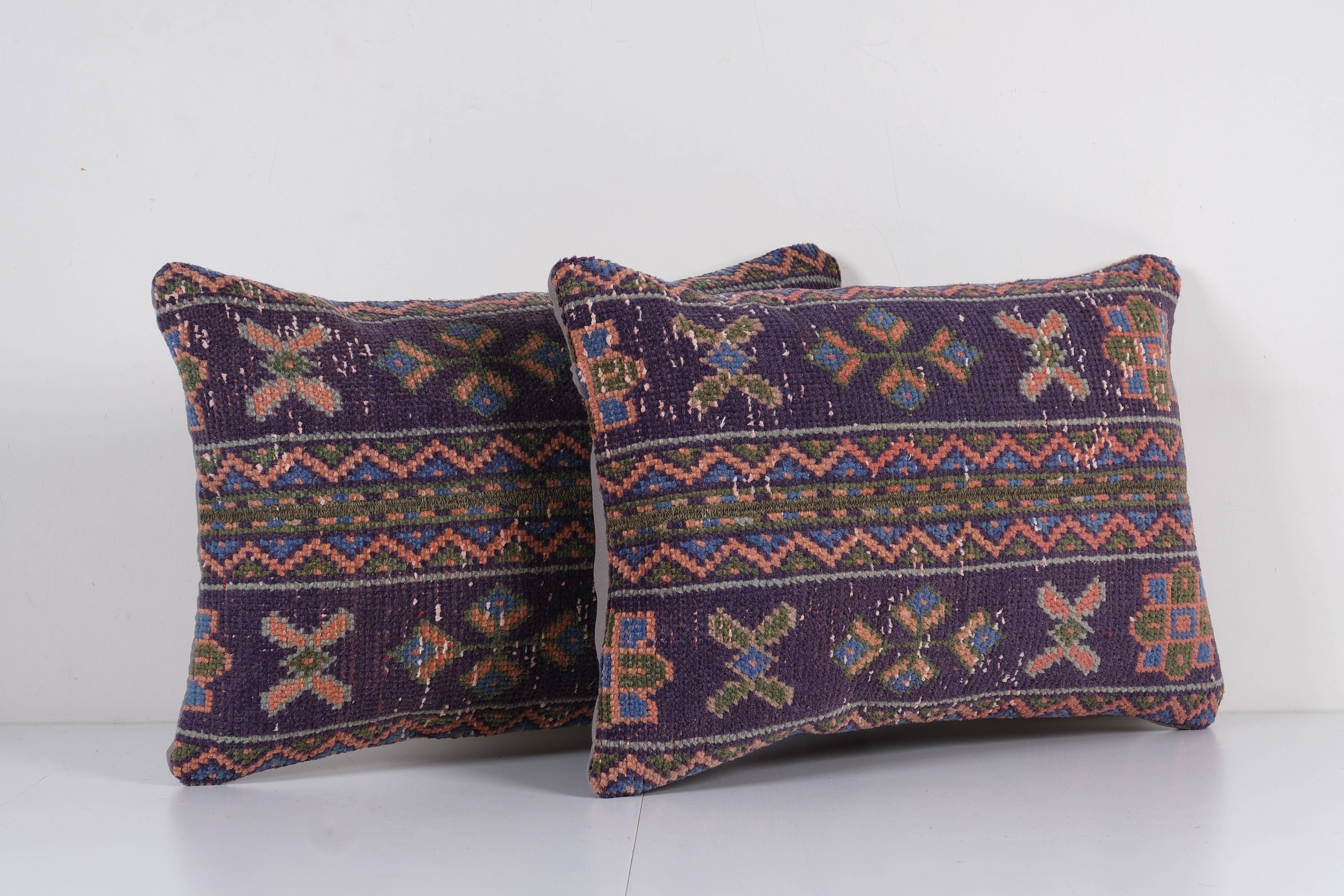 Rug Pillow Cover Set of 2 | 16'' x 24''