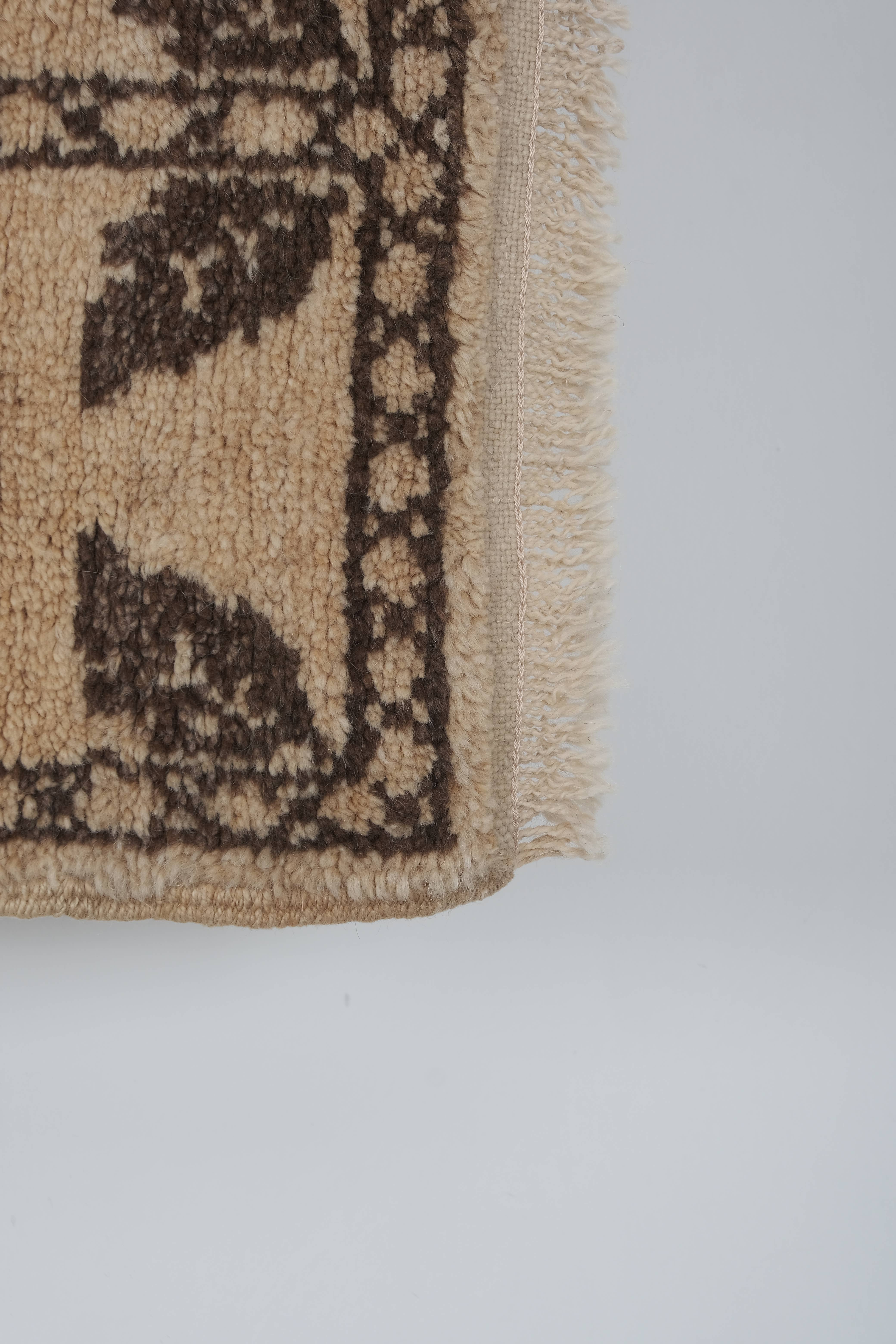 Vintage Turkish Tulu Rug 4' x 6'3''