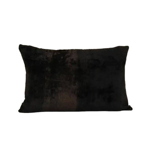 Silk Ikat Velvet Pillow Cover | 16'' x 24''