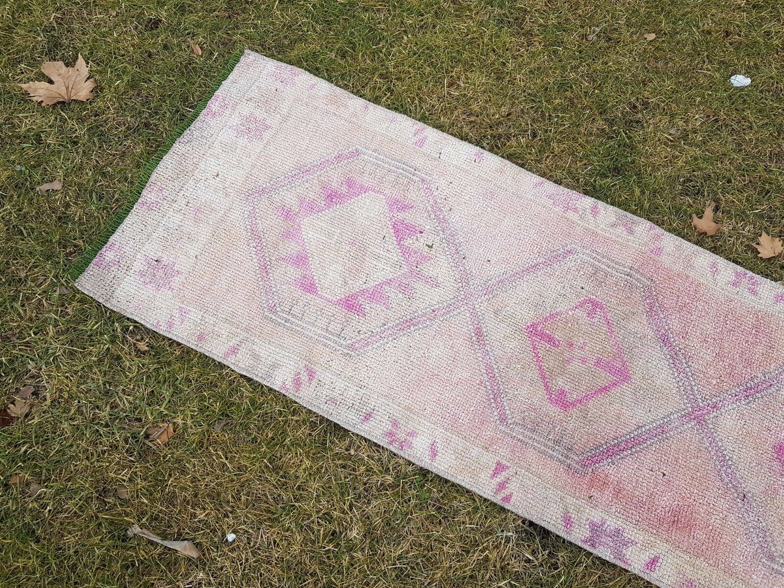 Vintage Herki Rug 2' x 13'3''