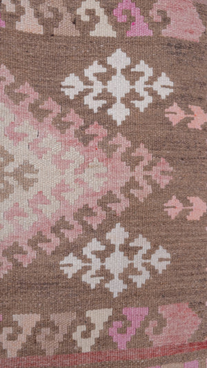 Vintage Turkish Kilim Runner 2'7'' x 19'10''