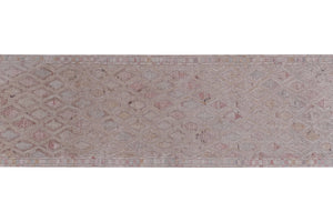 Vintage Turkish Kilim Runner 2'8'' x 10'5''