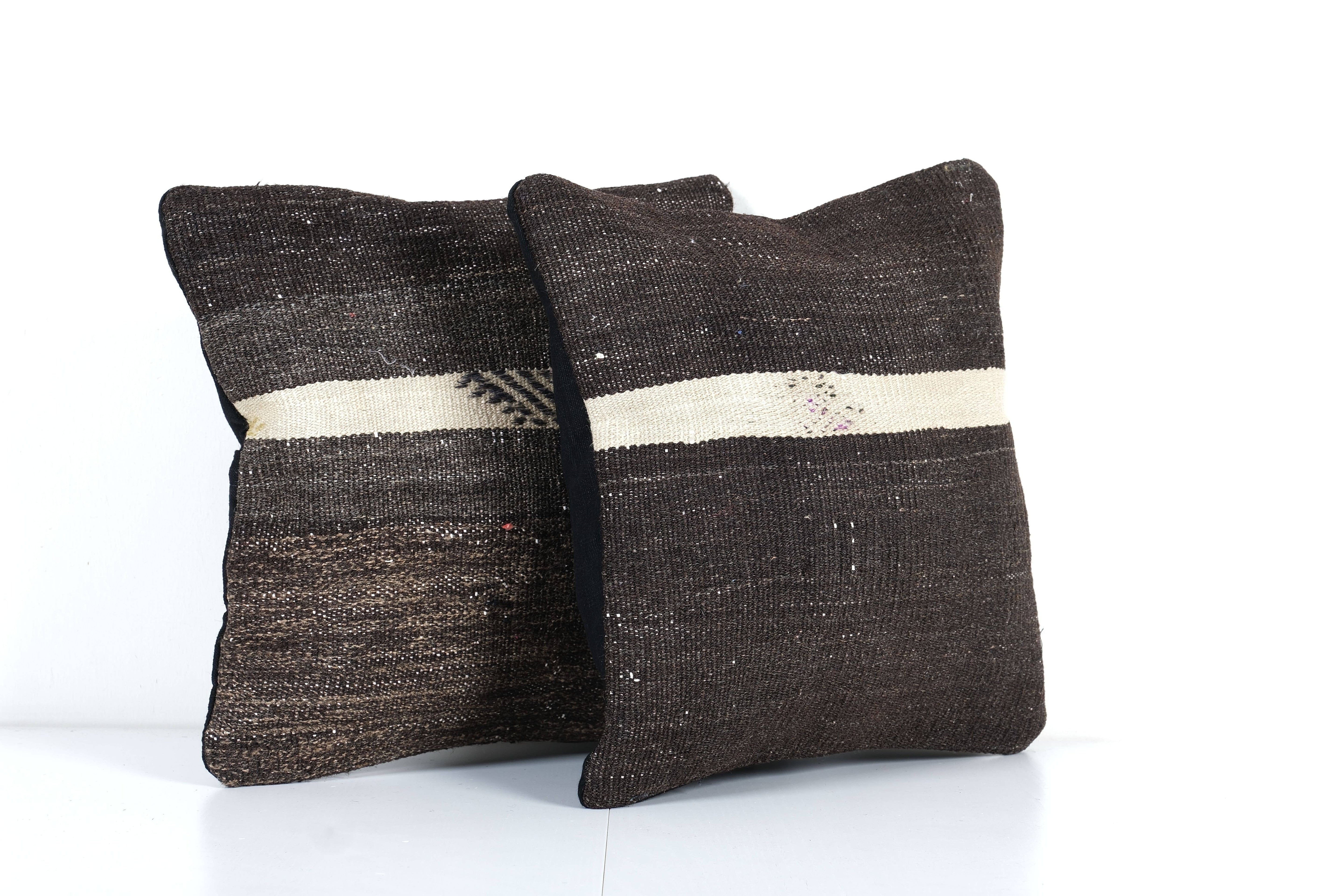 Kilim Pillow Cover Set of 2 | 15'' x 15''
