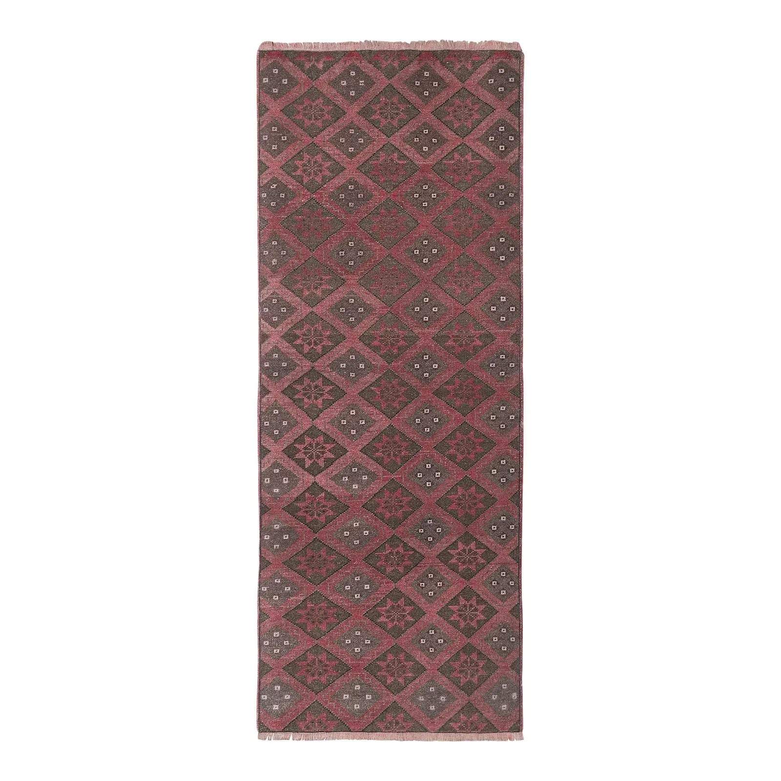 Vintage Turkish Karapinar Runner Rug 2'6'' x 6'6''