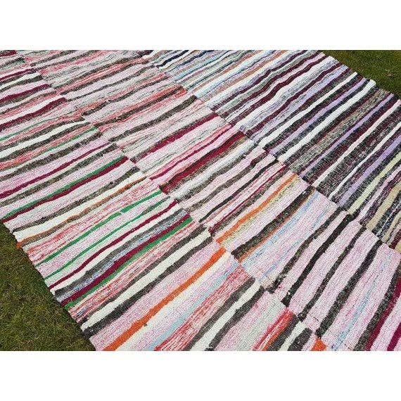 Vintage Turkish Kilim Rug 7'5'' x 9'10''