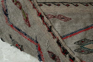 Vintage Turkish Kilim Runner 2' x 15'1''