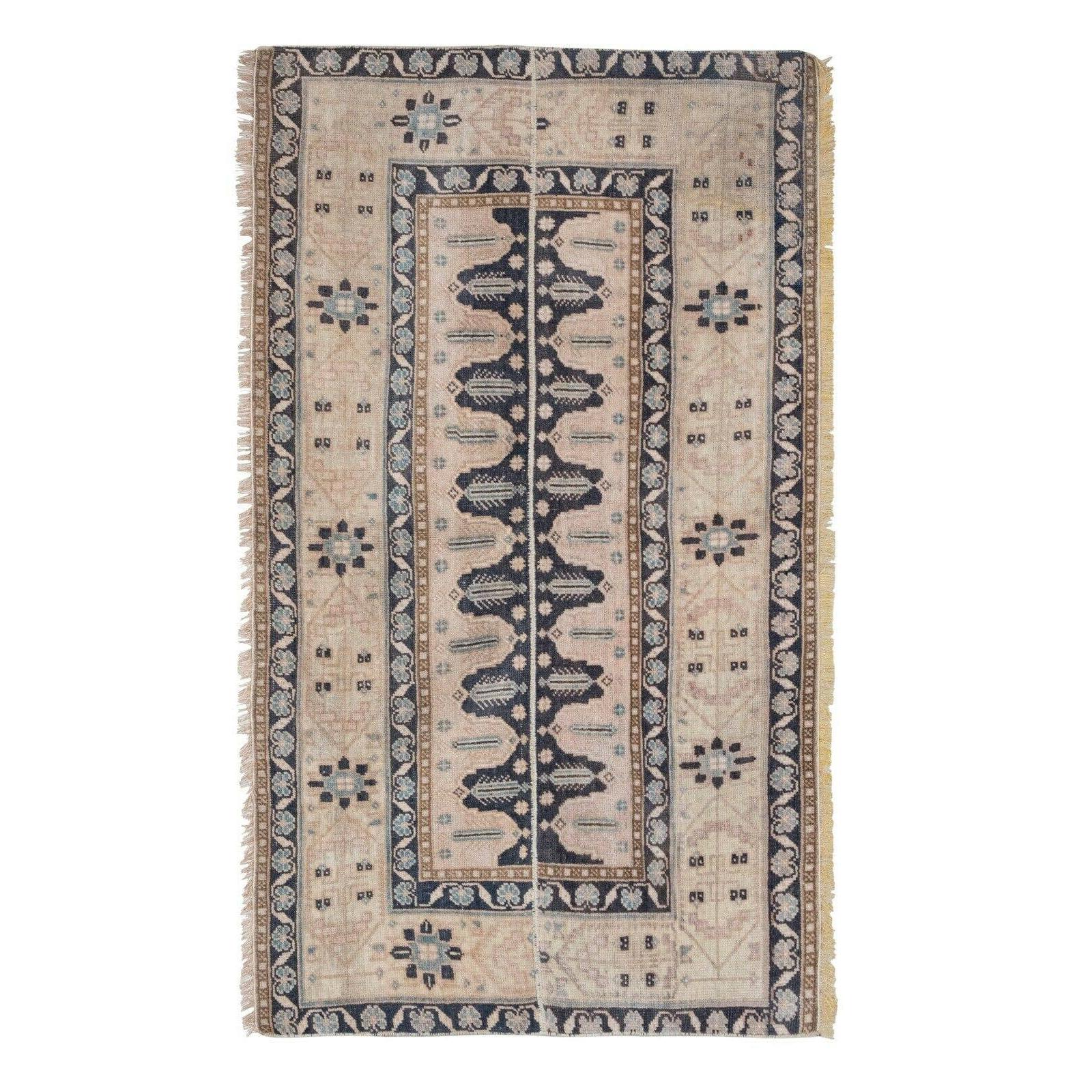 Vintage Turkish Karapinar Rug 34'' x 57''