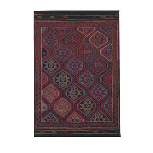 Vintage Turkish Kilim Rug 5'9'' x 8'3''
