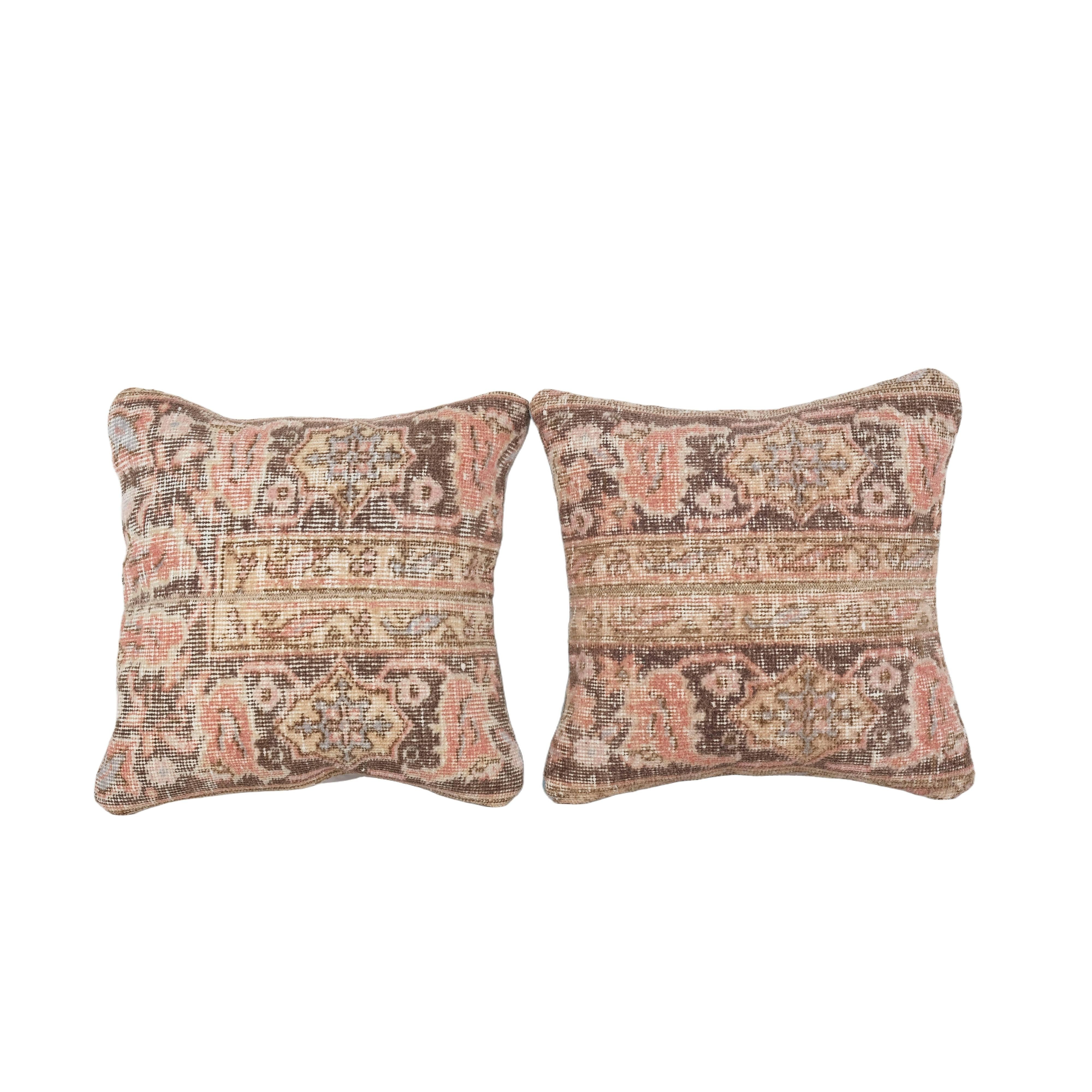 Rug Pillow Cover Set of 2 | 18'' x 18''