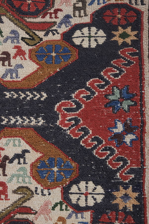 Vintage Soumac Rug 3'10'' x 6'5''