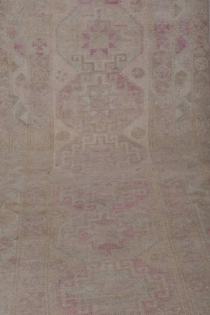 Vintage Oushak Runner 3' x 14'5''