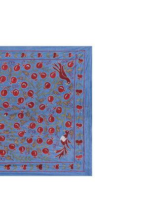 Silk Suzani Table Runner | 3'6'' x 6'3''