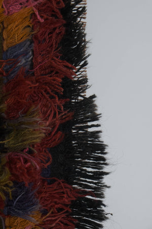 Vintage Turkish Shaggy Rug 3'1'' x 5'10''