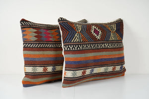 Kilim Pillow Cover Set of 2 | 18'' x 24''