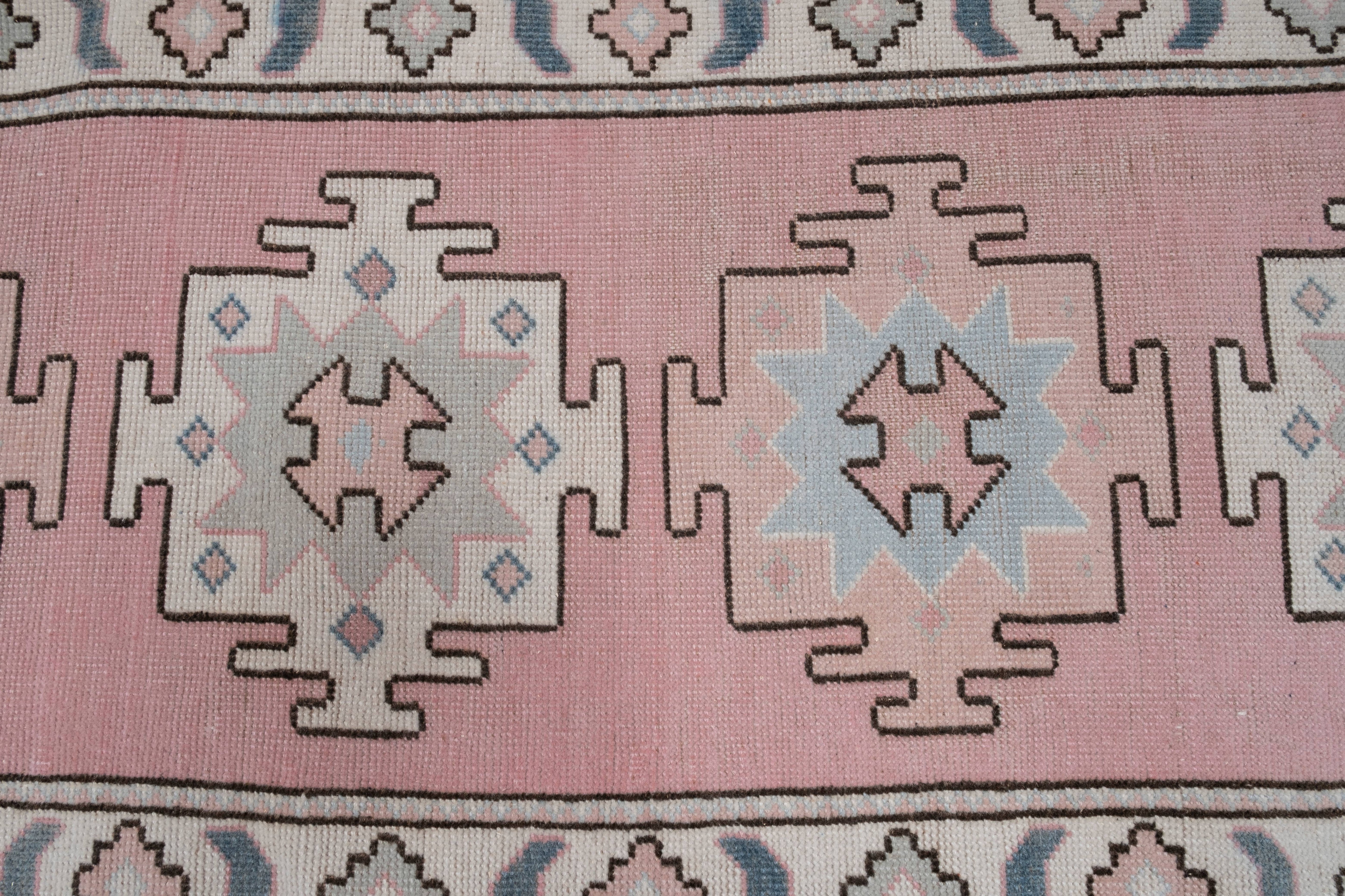Vintage Turkish Runner Rug 2'6'' x 13'