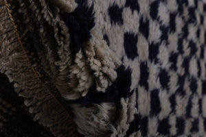 Vintage Turkish Shaggy Tulu Rug 29'' x 54''
