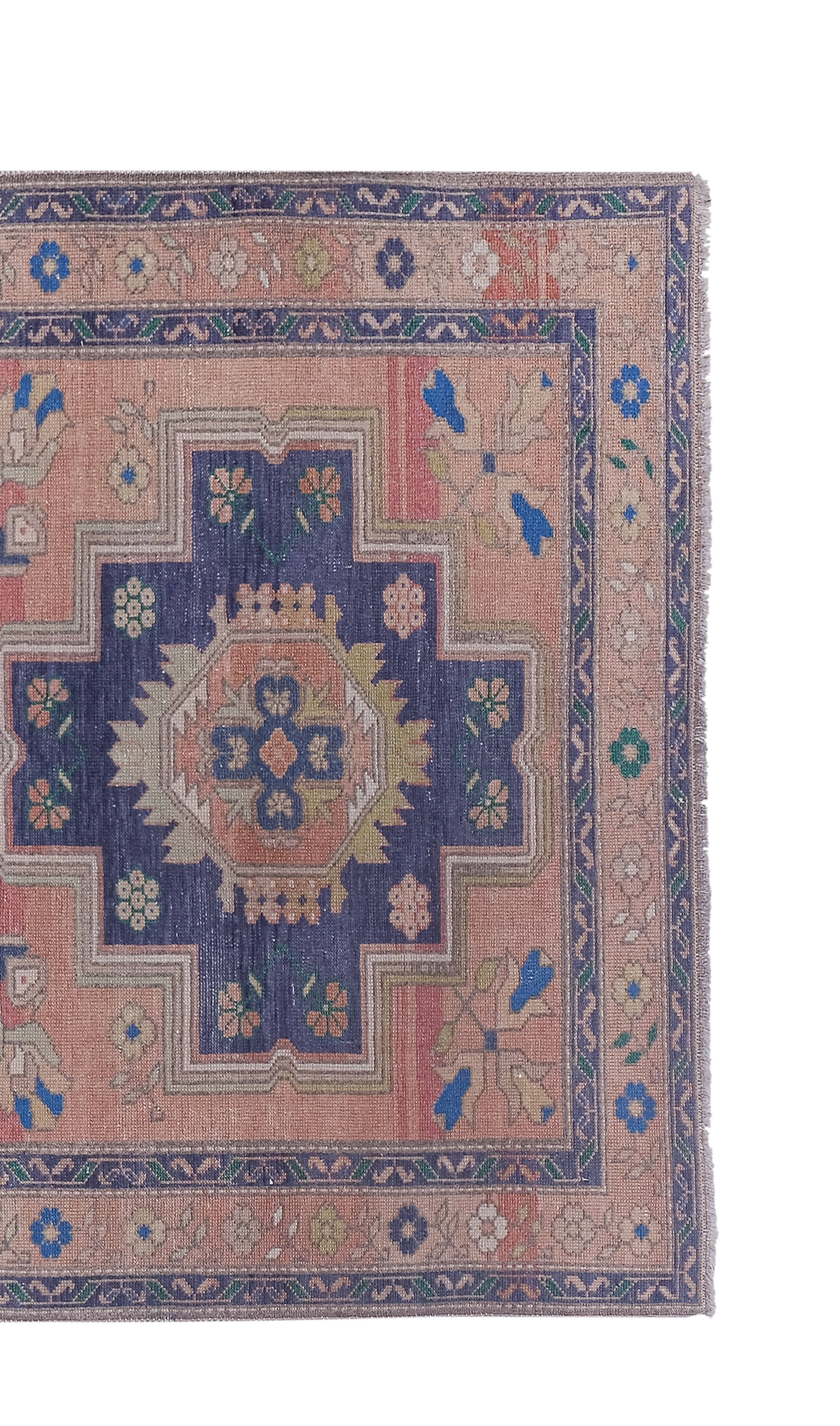 Vintage Caucasian Rug 4'9'' x 8'7''