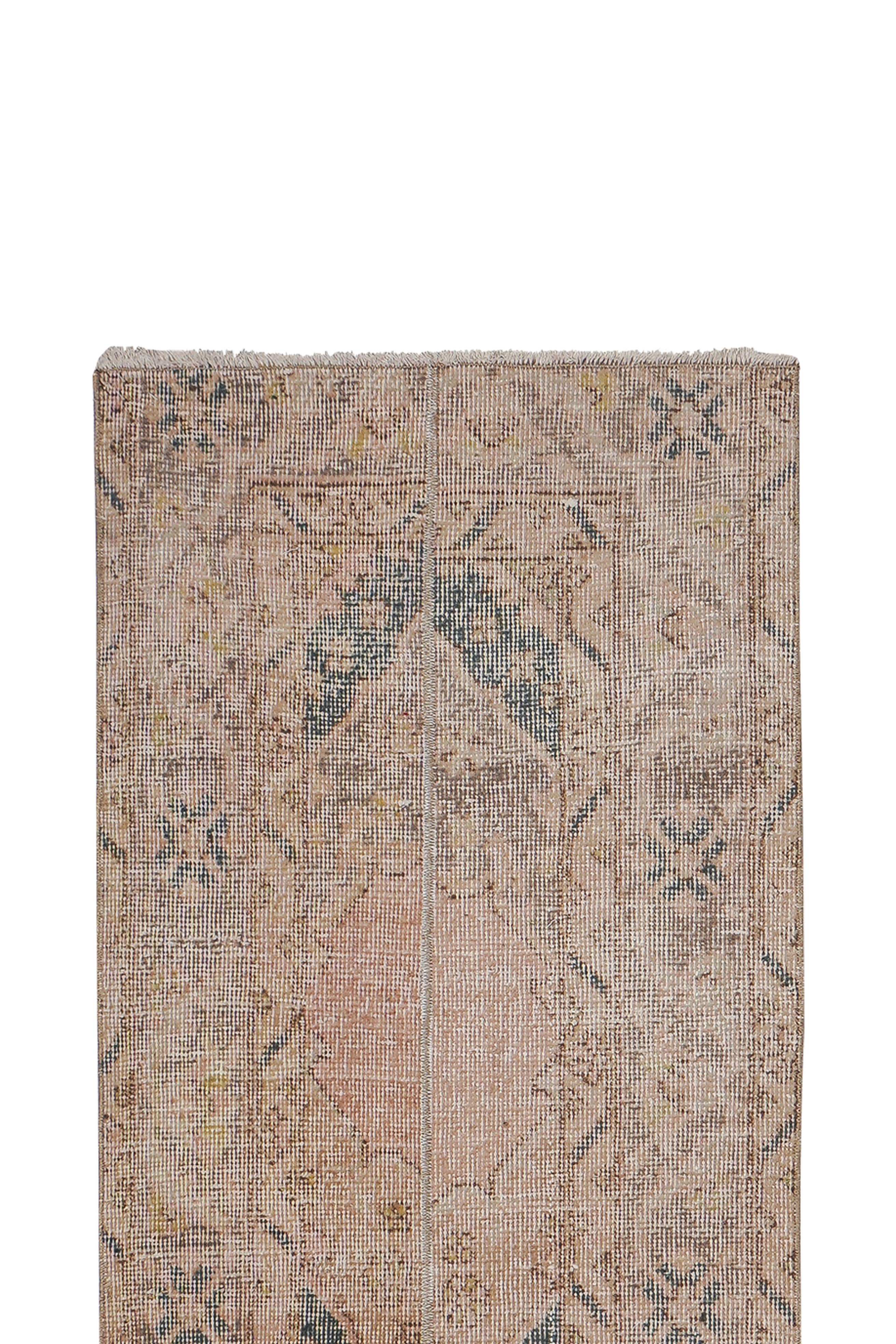 Vintage Oushak Runner 1'8'' x 12'9''