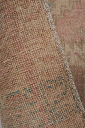 Vintage Turkish Yastik Rugs Set of 2 | 20'' x 39''