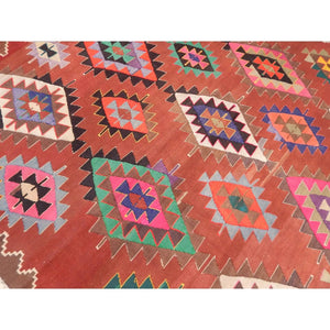 Vintage Turkish Kilim Rug 5' x 7'7''