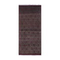 Vintage Turkish Shaggy Rug 3'3'' x 6'5''